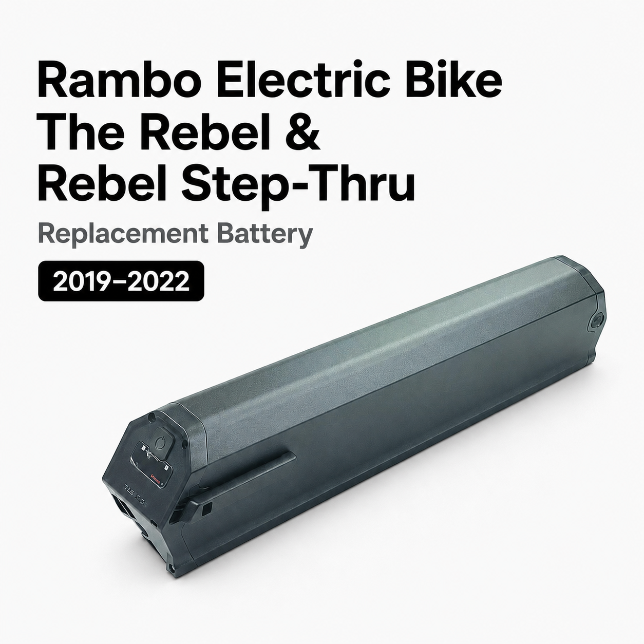 Reention Dorado Plus eBike Battery Replacement for Rambo Electric Bike The Rebel & Rebel Step Thru 2019-2022