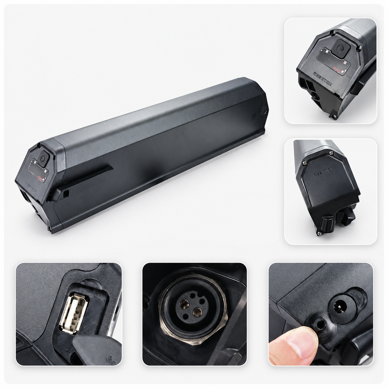 Reention Dorado Plus eBike Battery Replacement for Blix Electric Bike Packa Genie Cargo Ebike Dual Battery #2   2014-2024