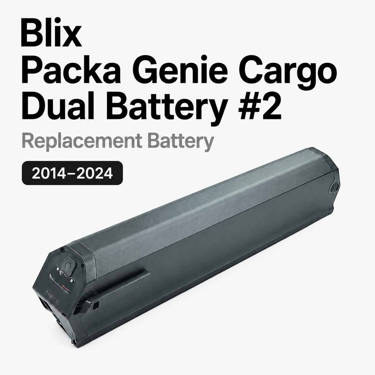 Reention Dorado Plus eBike Battery Replacement for Blix Electric Bike Packa Genie Cargo Ebike Dual Battery #2   2014-2024