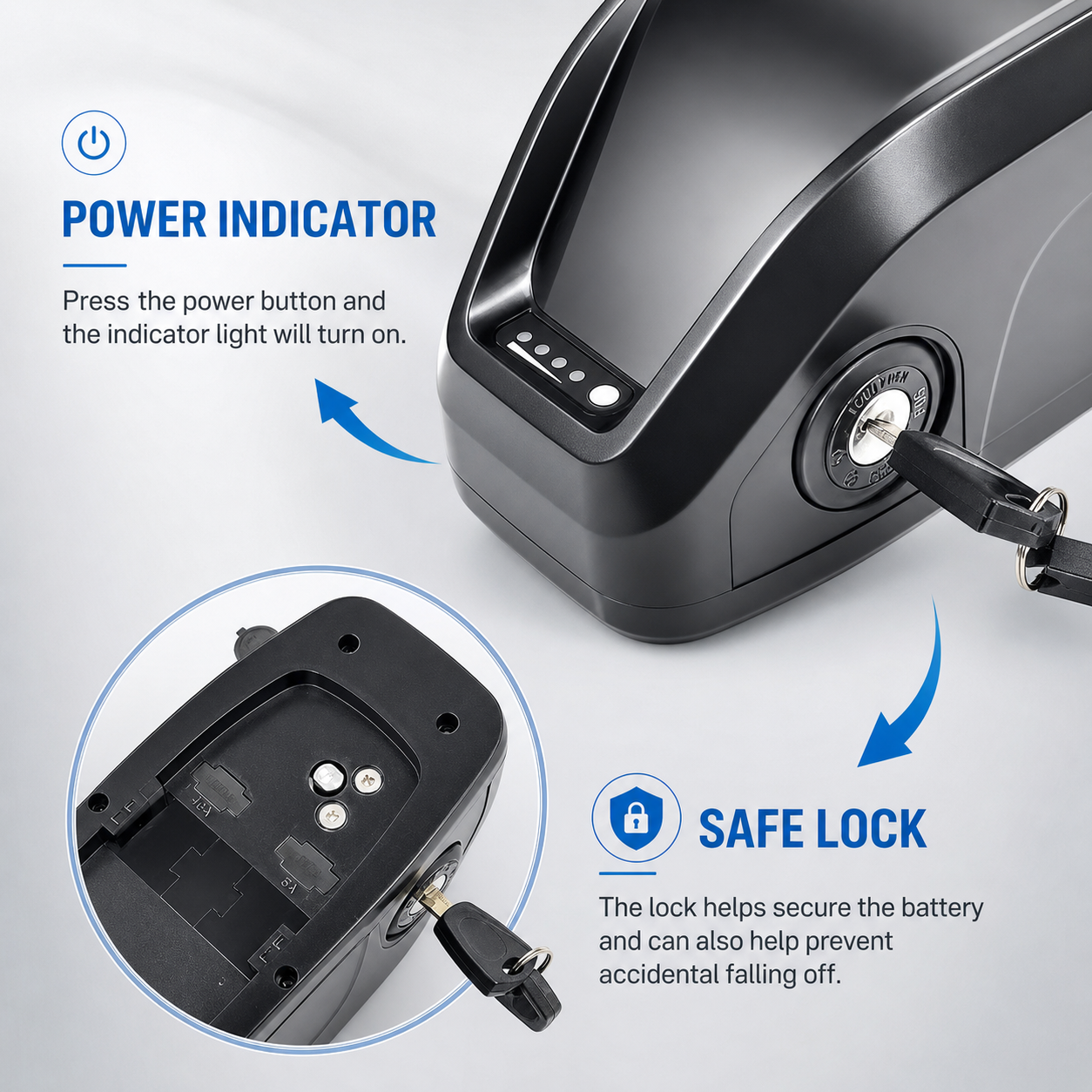 Rad Power RadCity 5 Plus Step-Thru Battery 2020-2024
